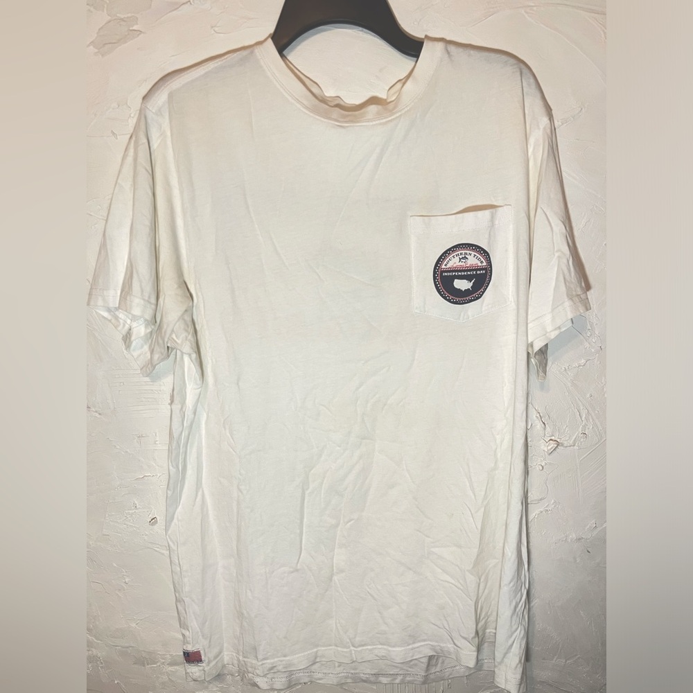 Southern Tide Independence Day T-shirt, Size L